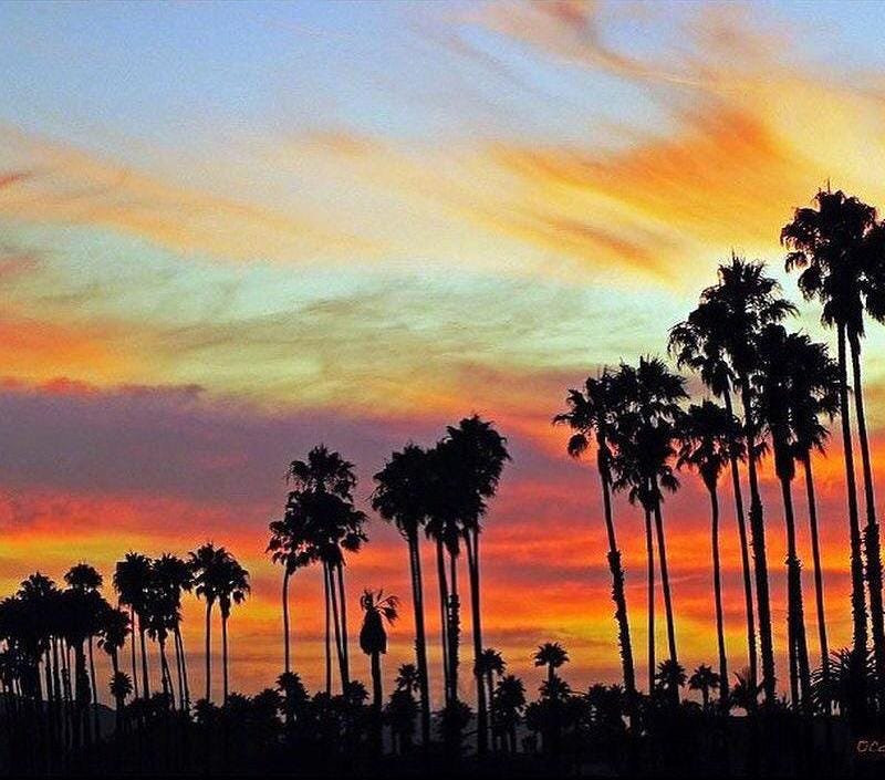 Malibu, Santa Monica, and Santa Barbara California Photo Note Cards