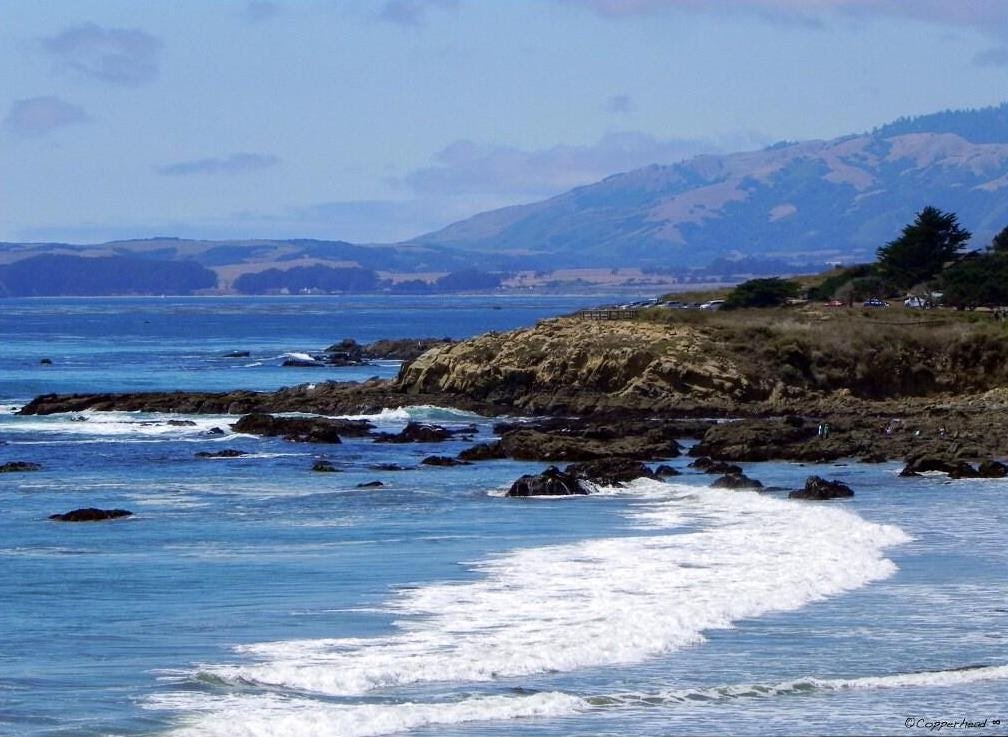 Morro Bay California Photo Note Cards